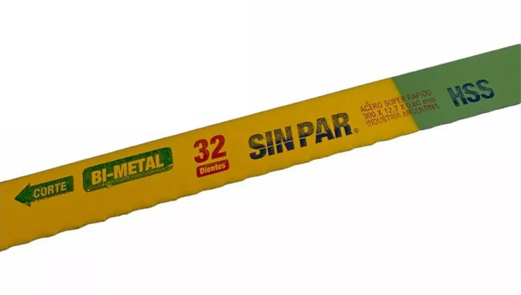 HOJA DE SIERRA 300X12,7x0,6MM 32 DIENTES BIMETALICA
